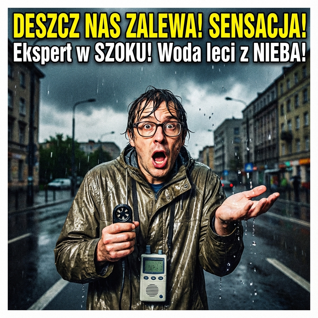 Ilustracja kropli deszczu na tle chmury